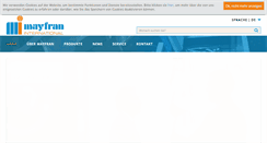 Desktop Screenshot of mayfran.de